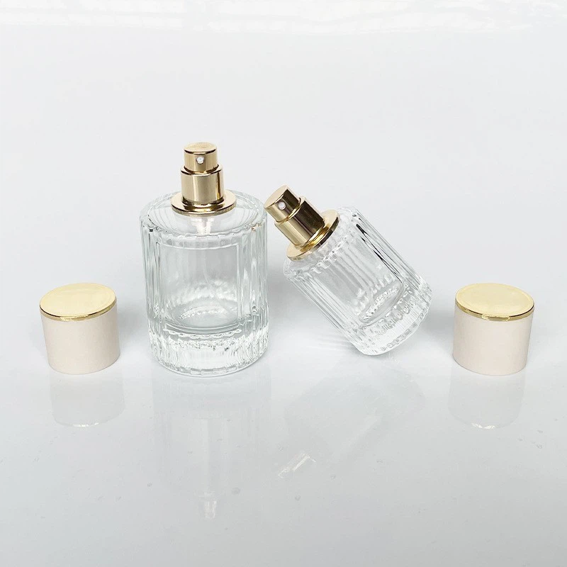 Sunshine Luxury Wholesale Customized Empty Cosmetic Packaging Container 30ml 50ml 100ml Perfume Glass Bottle