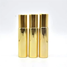 5ml 10ml সোনার রোলার বোতল